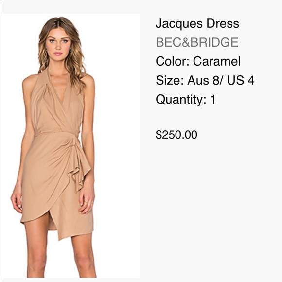 bec + bridge Dresses & Skirts - Bec & Bridge halter dress with open back